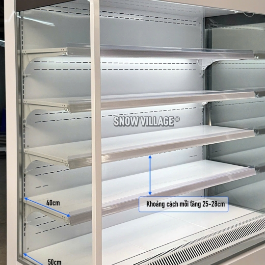 Tủ trưng bày siêu thị 2m L.CMA-2.0