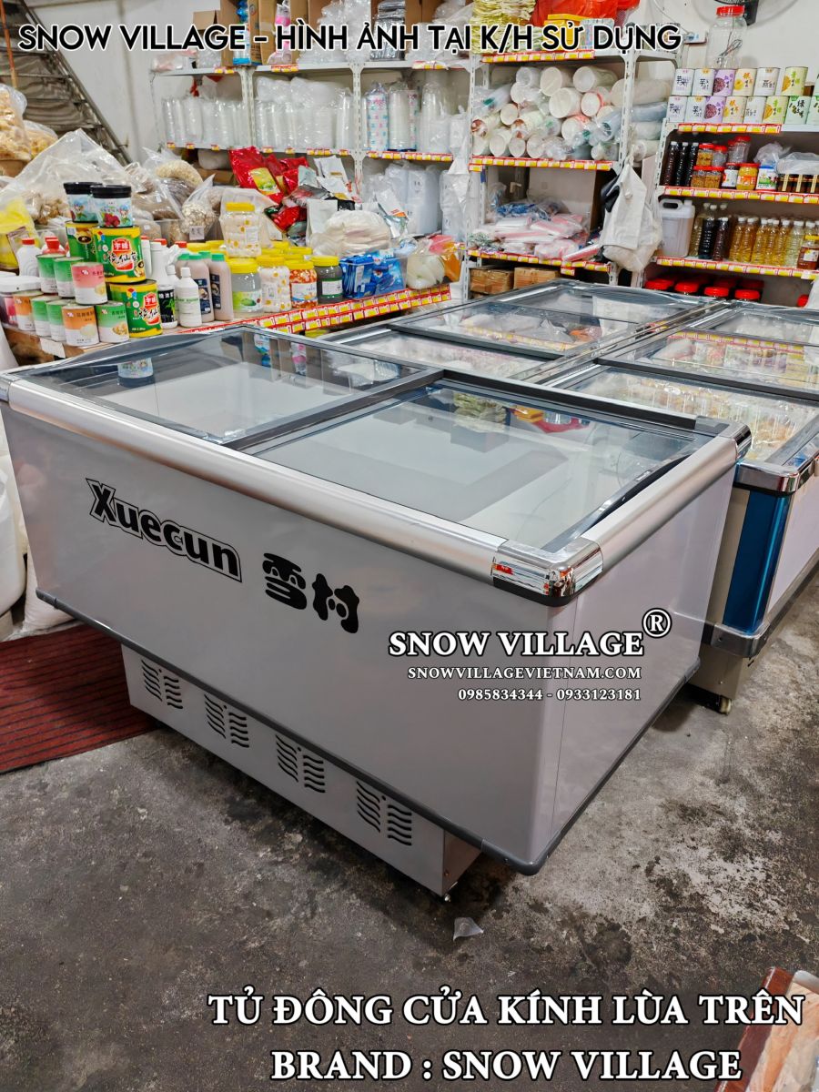 Tủ đông trưng bày cửa trên SD/SC-1500