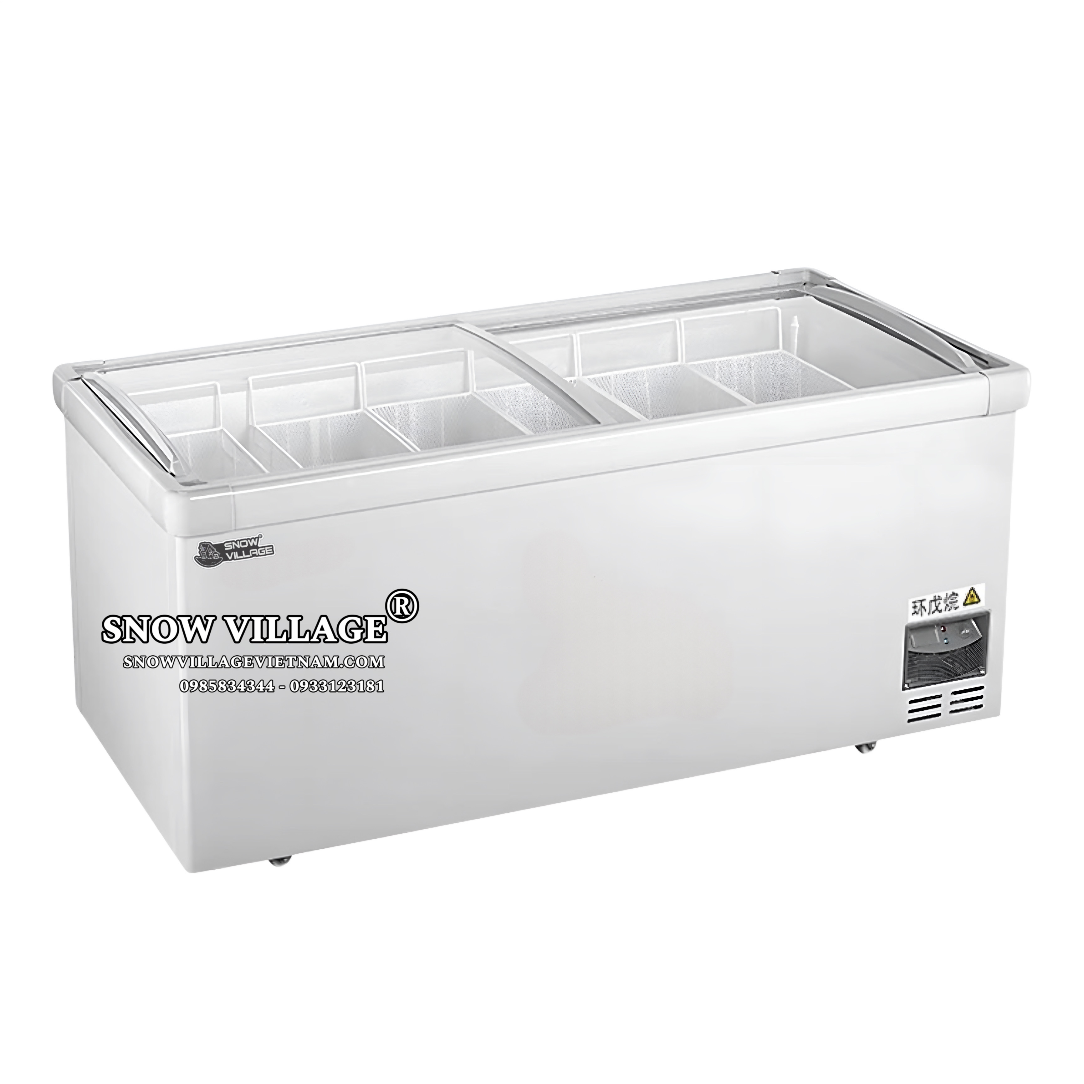 Tủ đông trưng bày cửa trên SD/SC-1800RS