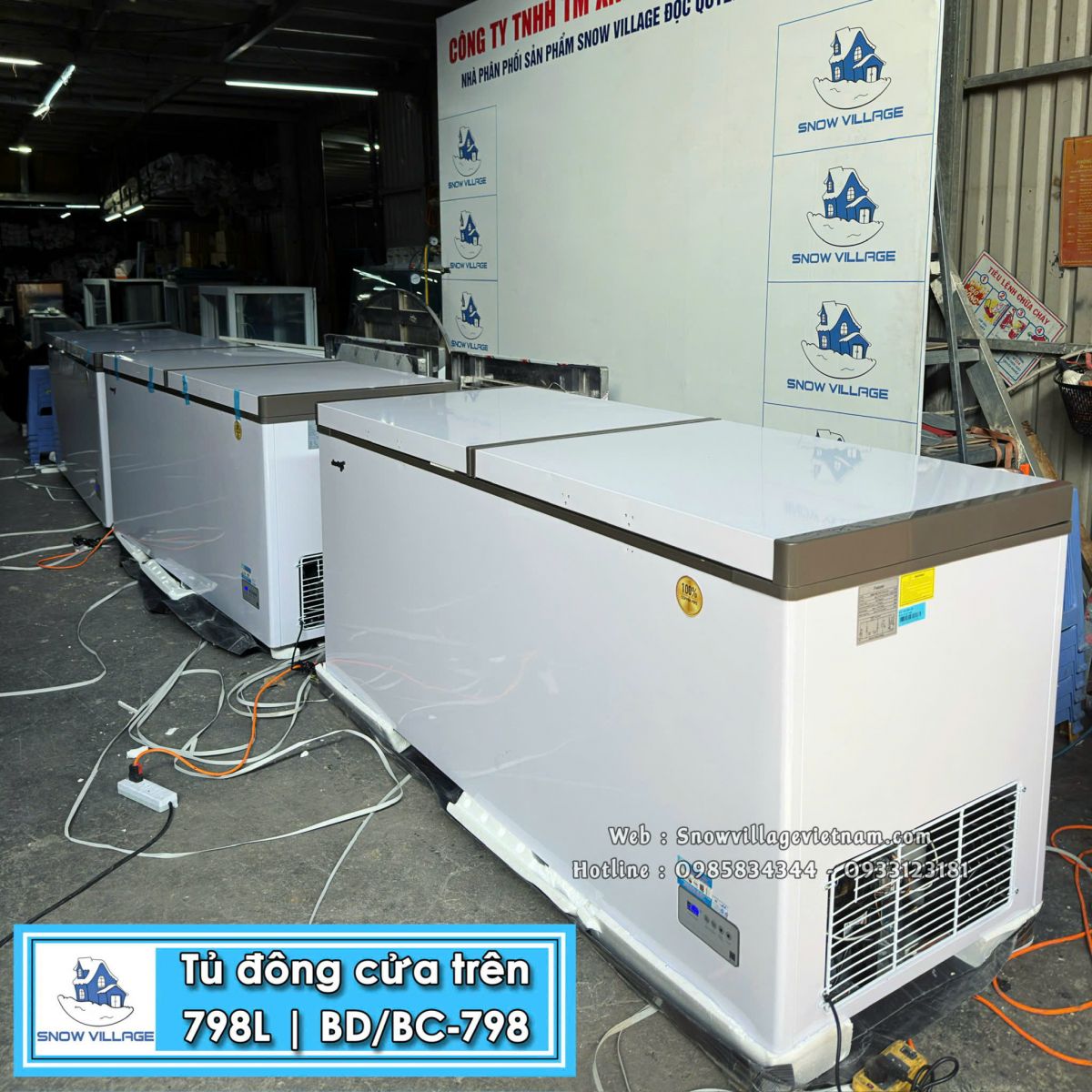 Tủ đông cửa trên BD/BC-798
