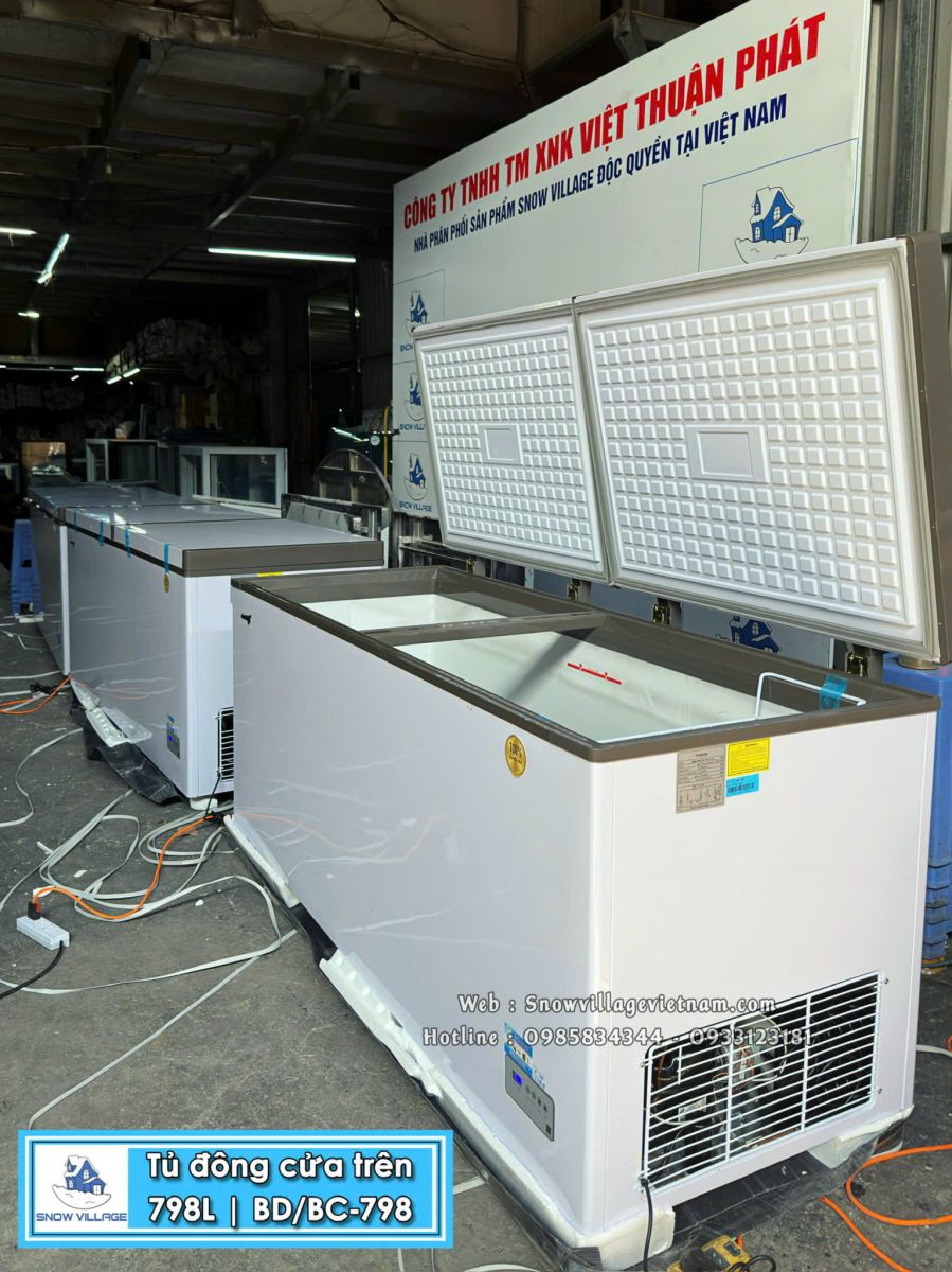Tủ đông cửa trên BD/BC-798
