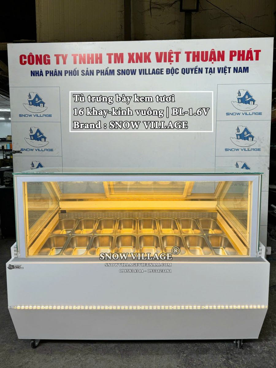 Tủ đông trưng bày kem tươi BL-1.6V 