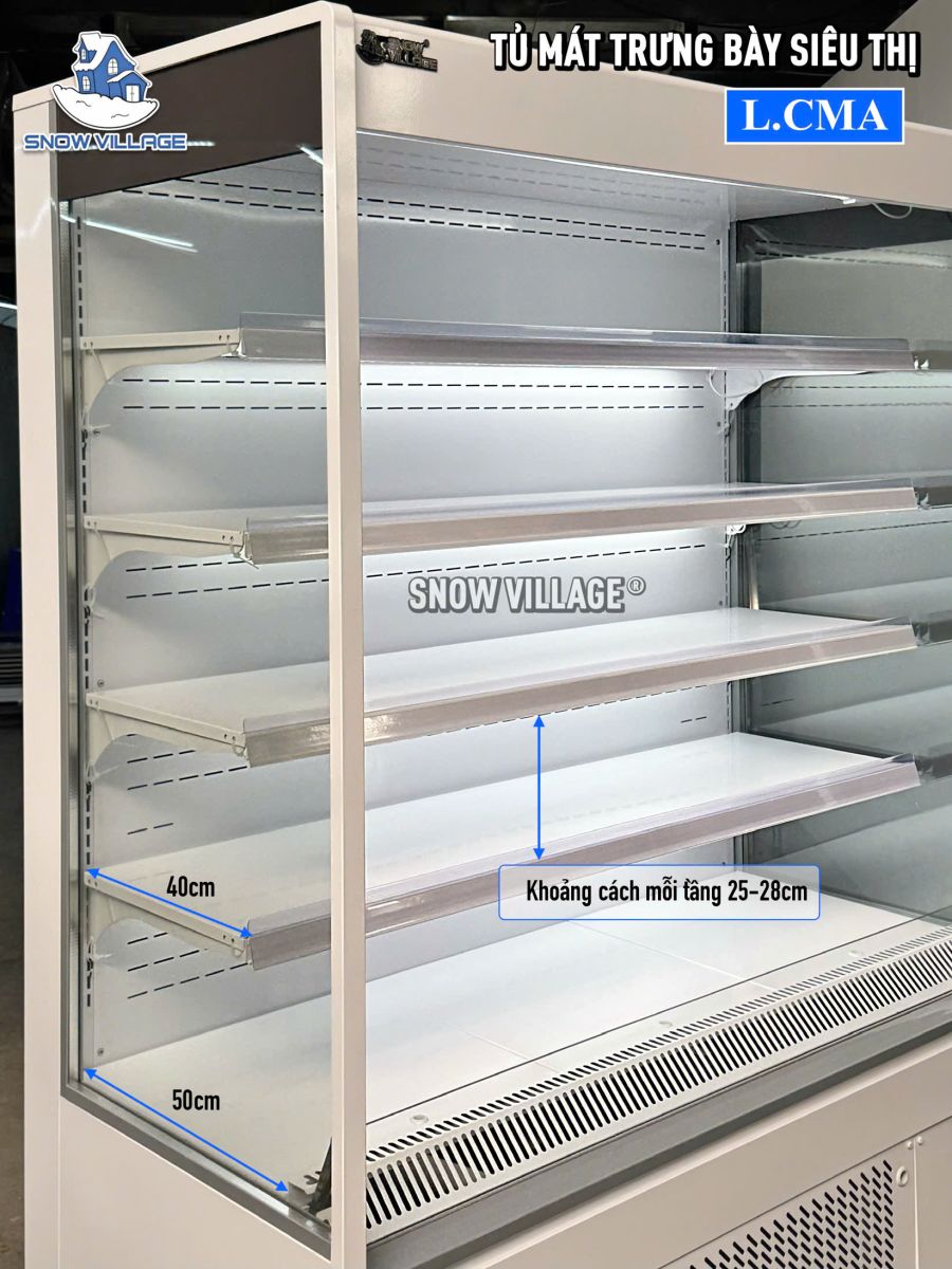 Tủ trưng bày siêu thị L.CMA-2.0