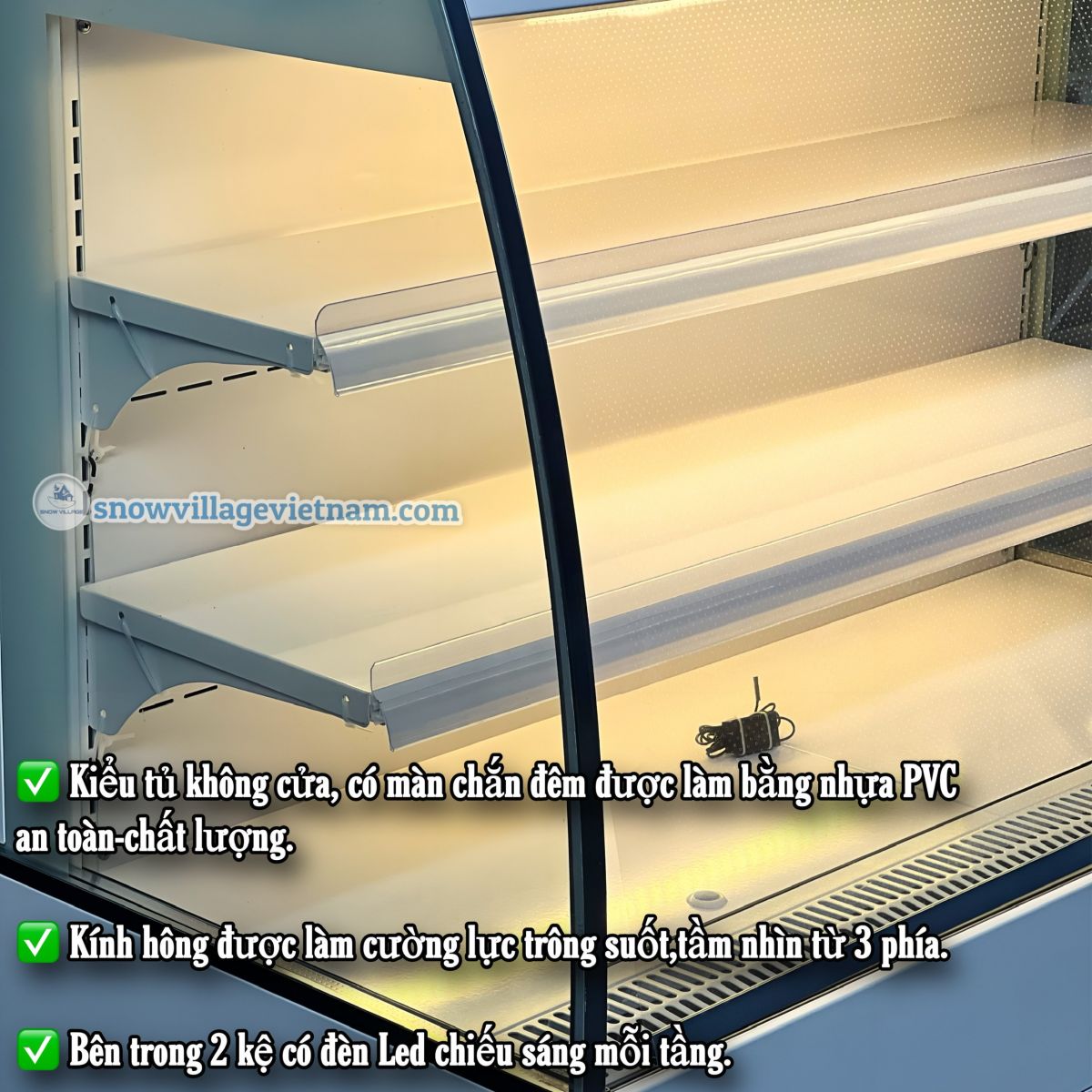 Tủ mát trưng bày siêu thị XC-ZC-1.2