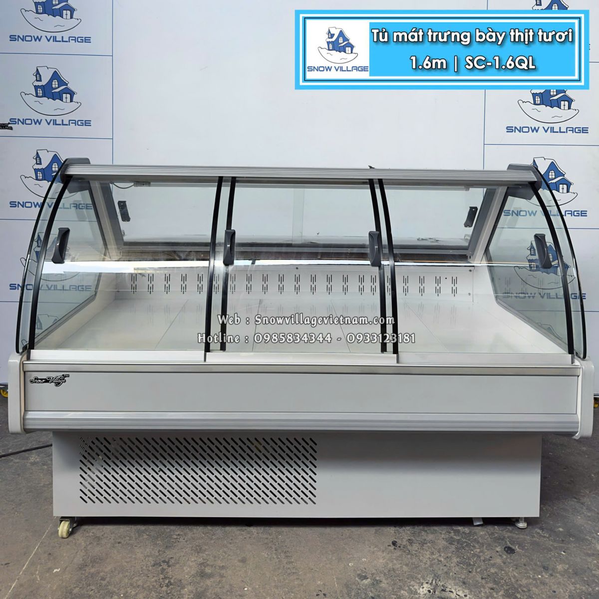 Tủ mát trưng bày thịt tươi SC-1.6 QL