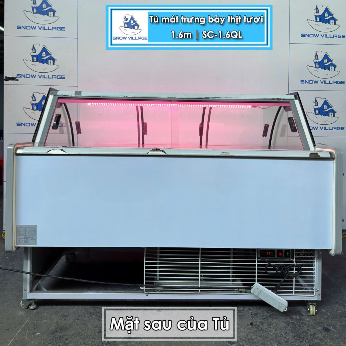 Tủ mát trưng bày thịt tươi SC-1.6 QL