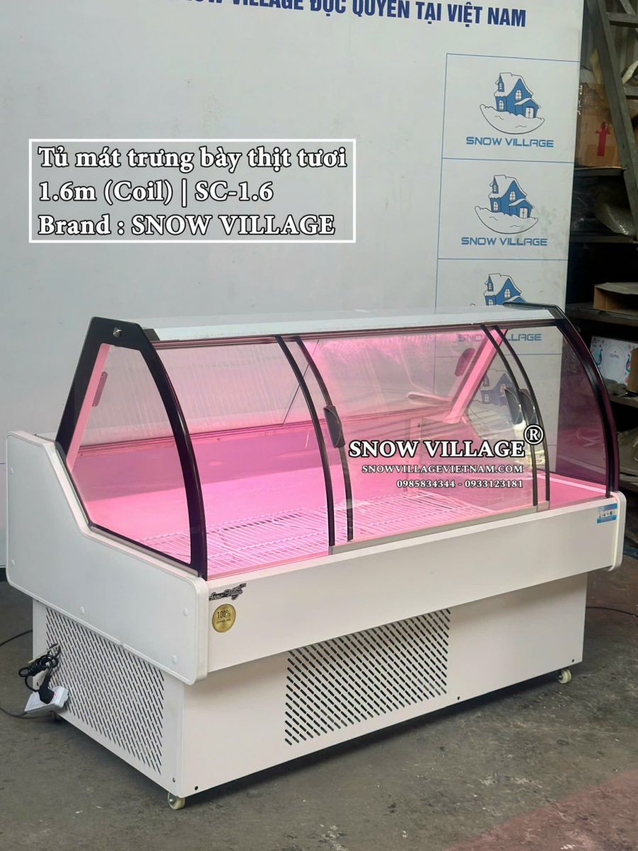 Tủ mát trưng bày thịt tươi SC-1.6