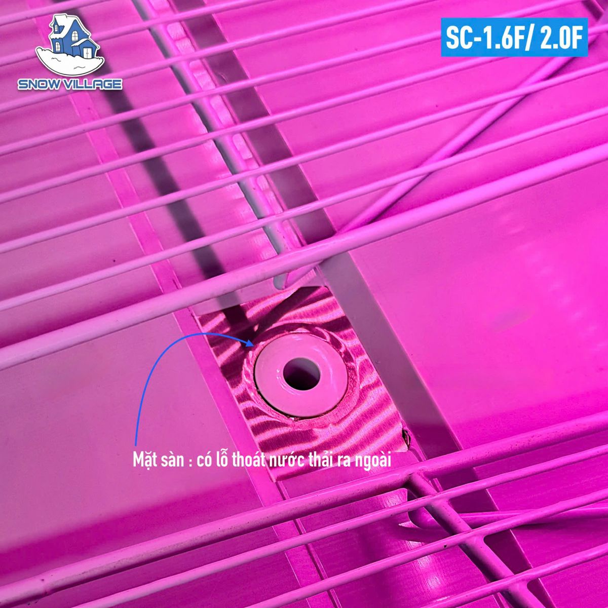 Tủ trưng bày thịt cá tươi SC 1.6F