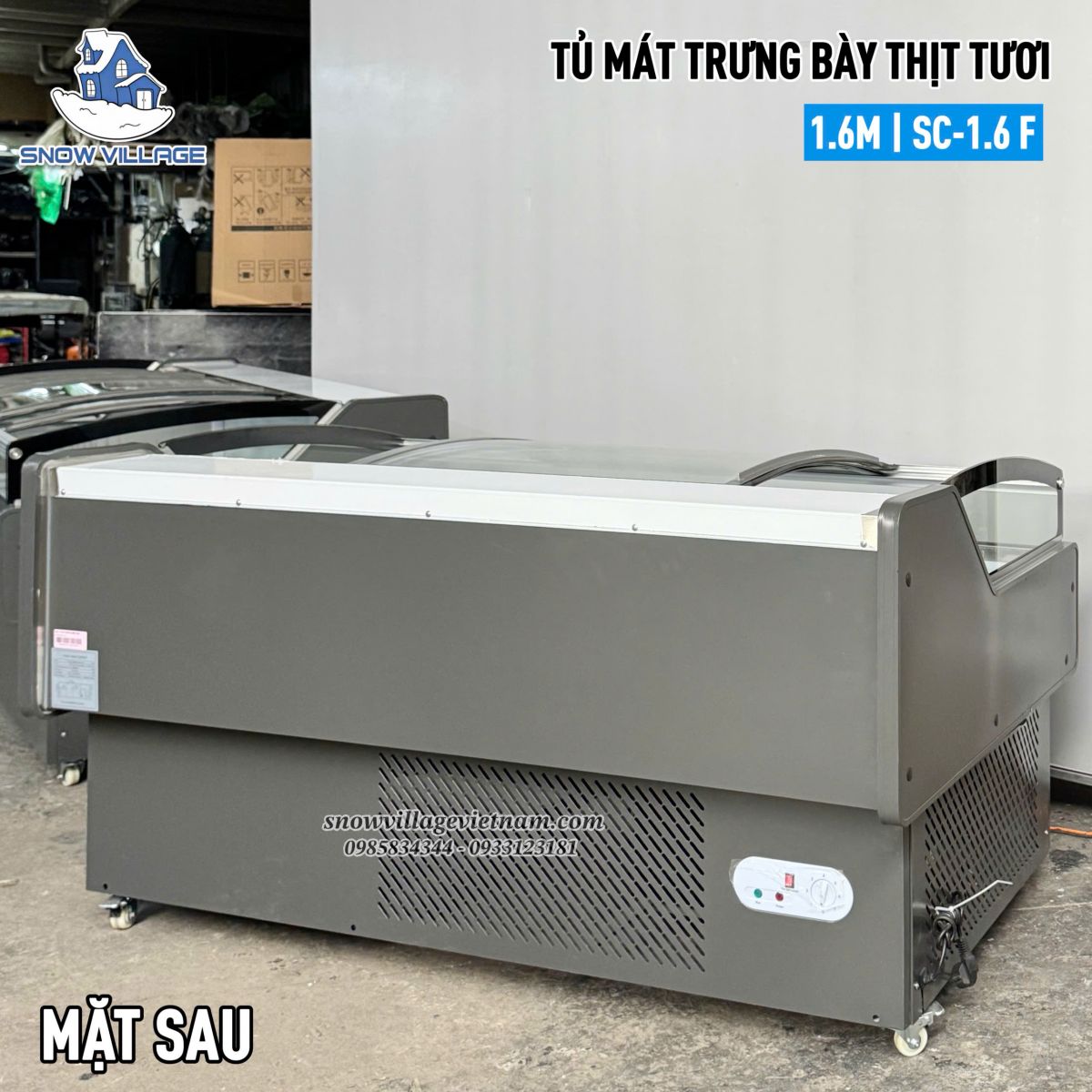 Tủ trưng bày thịt cá tươi SC 1.6F