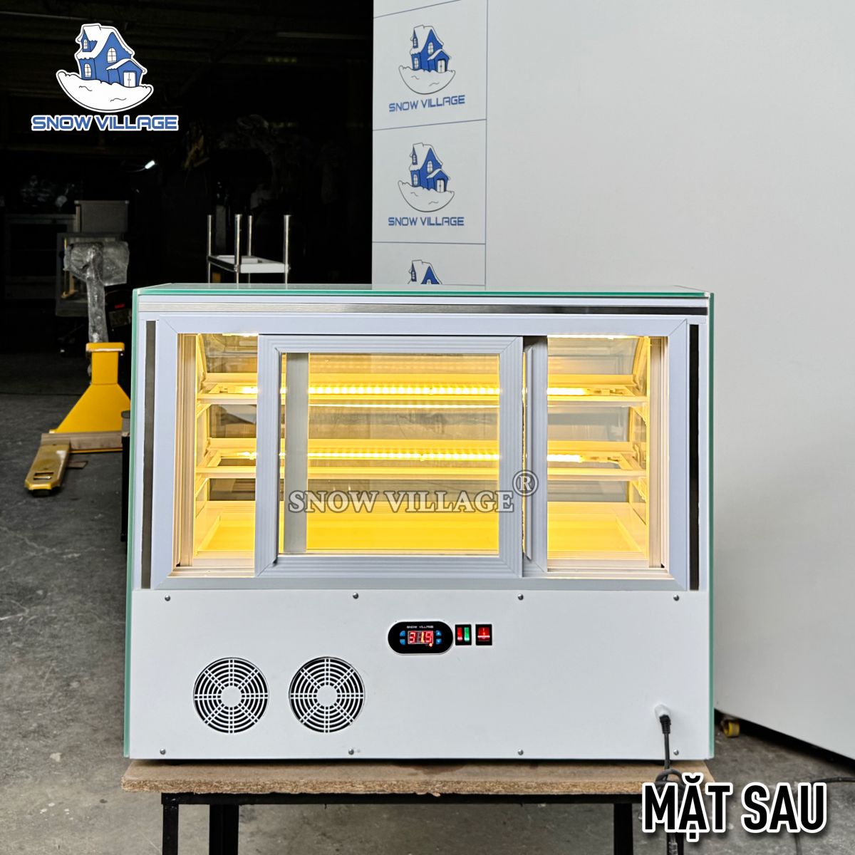 Tủ mát mini kính cong GB-120