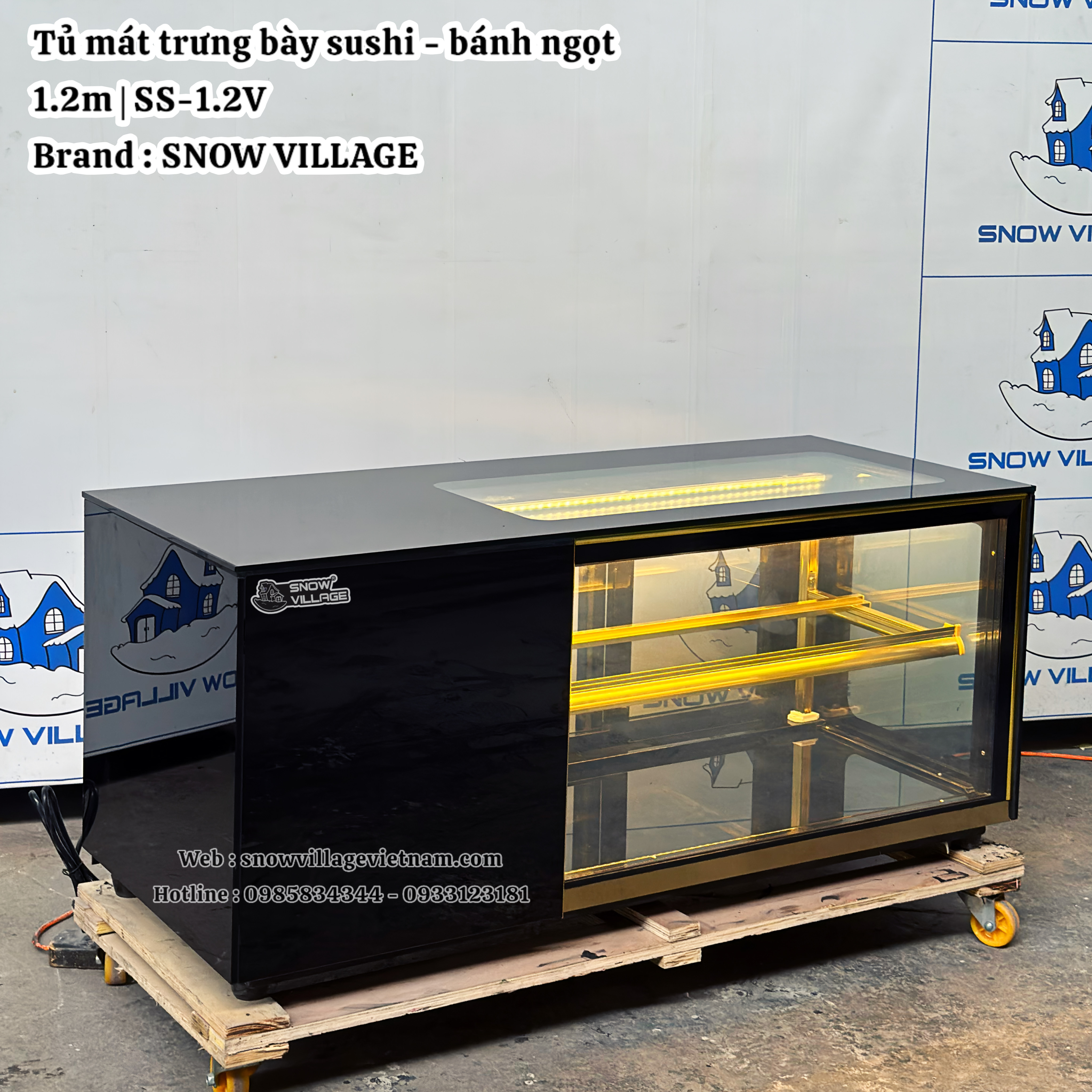 Tủ mát trưng bày sushi SS-1.2V
