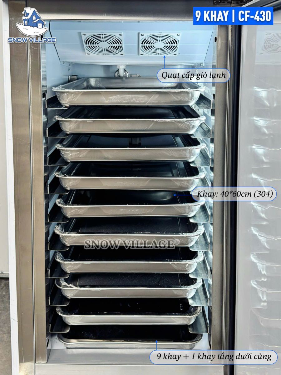 Tủ Inox cấp đông CF-430