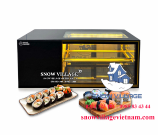Tủ mát trưng bày sushi - bánh ngọt 1.2m SS-1.2V