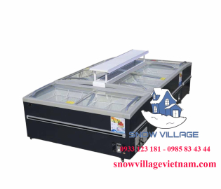 Quầy cấp đông trưng bày siêu thị