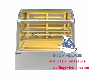 Tủ mát mini kính cong 4 tầng GB-120.Z4