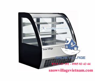 Tủ mát để bàn kính cong 70cm GB-100