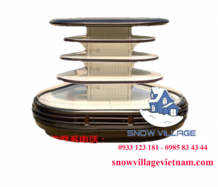 Quầy siêu thị ốc đảo