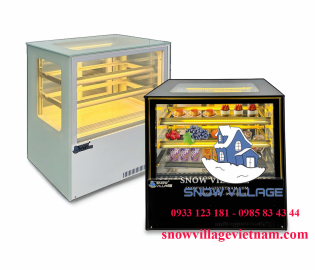 Tủ mát để bàn kính vuông 70cm GB-100V