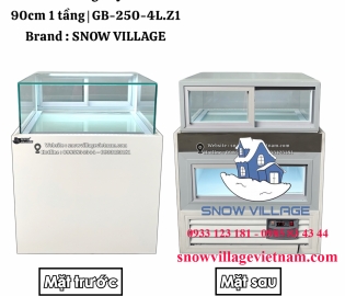 Tủ bánh kem thiết kế 1 tầng 90cm GB-250-4L.Z1