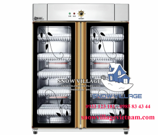 Tủ sấy-tiệt trùng chén ly 2 cửa YTP-910