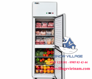 Tủ đông 2 cánh inox 2 chế độ SLLDZ4-538LS