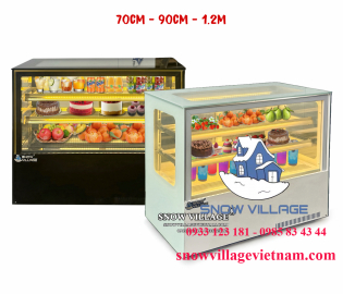 Tủ mát để bàn kính vuông 90cm GB-120V