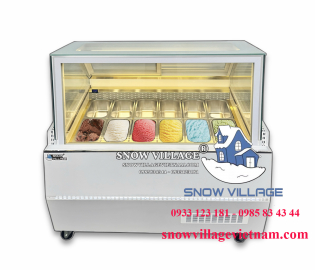 Tủ đông trưng bày kem 12 khay BL-1.2V