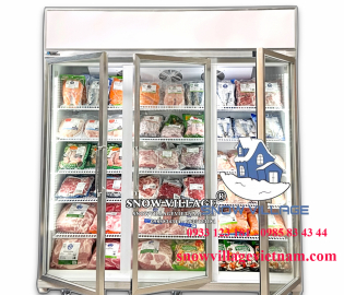 Tủ đông 3 cửa kính LD-1860FA