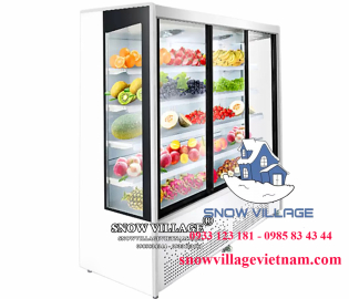 Tủ mát trưng bày trái cây siêu thị ZCY-15 Snow Village