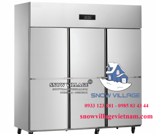 Tủ đông 6 cửa inox Coil SLLDZ4-1300L