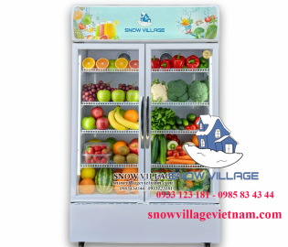 Tủ mát 2 cửa kính LC-1200X