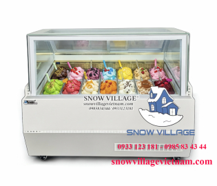 Tủ đông trưng bày kem tươi 14 khay BL-1.4V