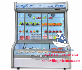 Tủ trưng bày trên mát-dưới đông DC-1600H