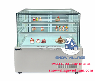 Tủ bánh kem thiết kế 1.2m 3 tầng DG-1200