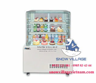 Tủ bánh kem thiết kế 90cm 3 tầng DG-900