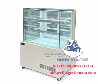 Tủ bánh kem thiết kế 90cm 3 tầng DG-900