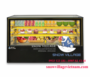 Tủ mát để bàn kính vuông 1.2m GB-1200V