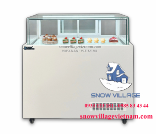 Tủ bánh kem thiết kế 1 tầng 1.2m GB-300-4L.Z1