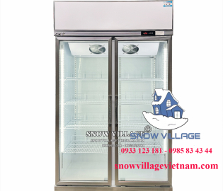 Tủ đông 2 cửa kính LD-1260FA