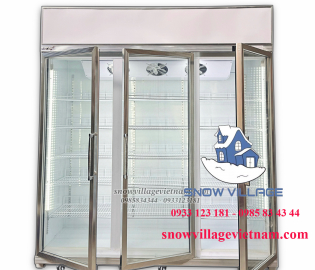 Tủ đông 3 cửa kính LD-1860FA