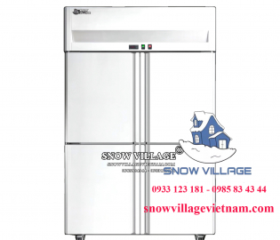 Tủ đông 4 cửa inox 304