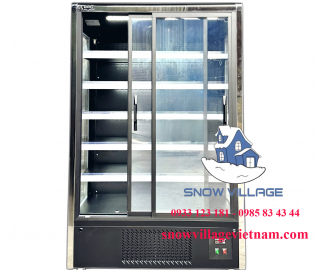Tủ mát siêu thị 2 cửa kính lùa 1.2m XC-ZL-1200