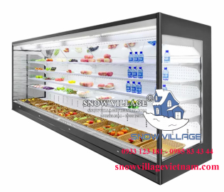 Tủ mát trưng bày siêu thị máy nén ngoài XC-CLF /1060