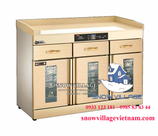 Tủ sấy chén đĩa 3 cửa kính YTP-1200