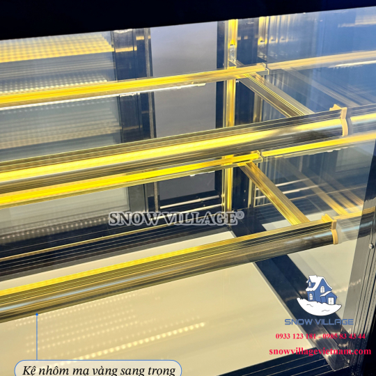 Tủ bánh 3 tầng 0.9m GB-250-4L.Z