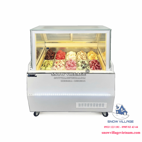 Tủ đông trưng bày kem 10 khay BL-1.0V