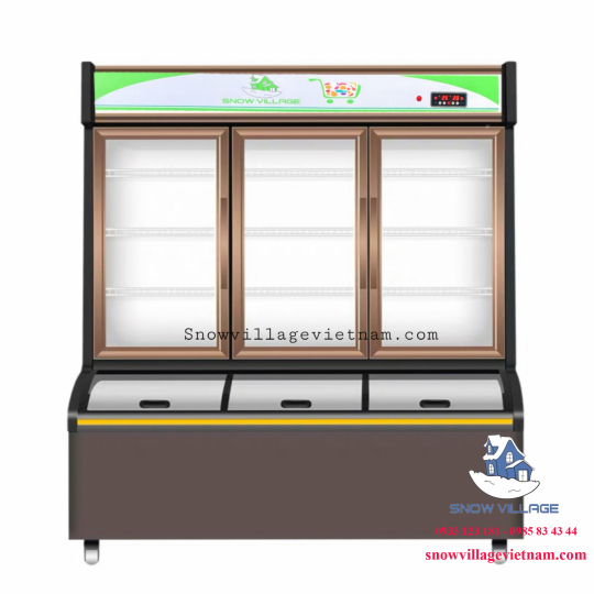 Tủ trưng bày trên mát-dưới đông cao cấp LCD-1756