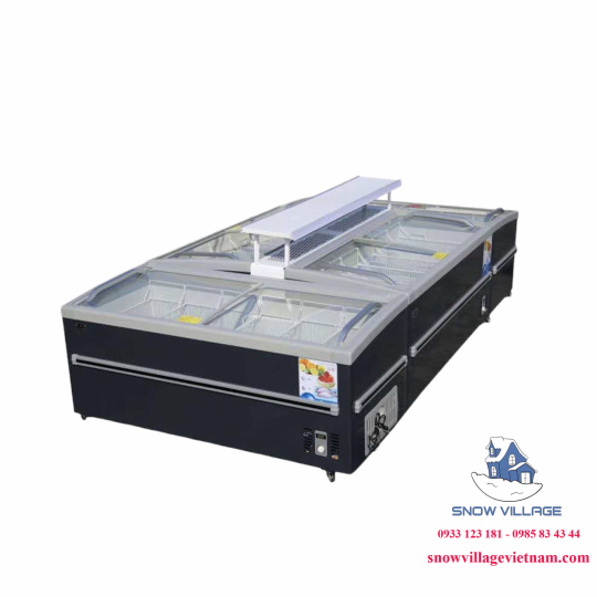 Quầy cấp đông trưng bày siêu thị