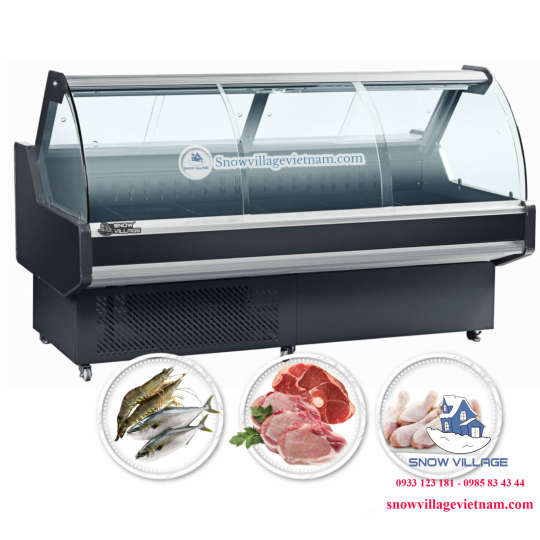 Tủ mát trưng bày-bảo quản thịt tươi 2m SC-2.0 QL