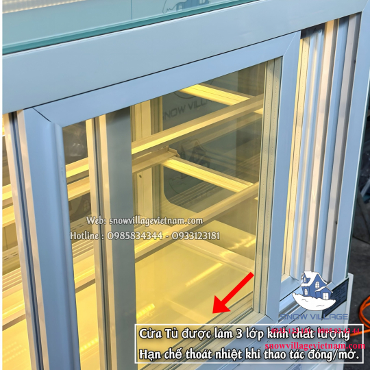 Tủ bánh 3 tầng 1.2m GB-300-4L.Z